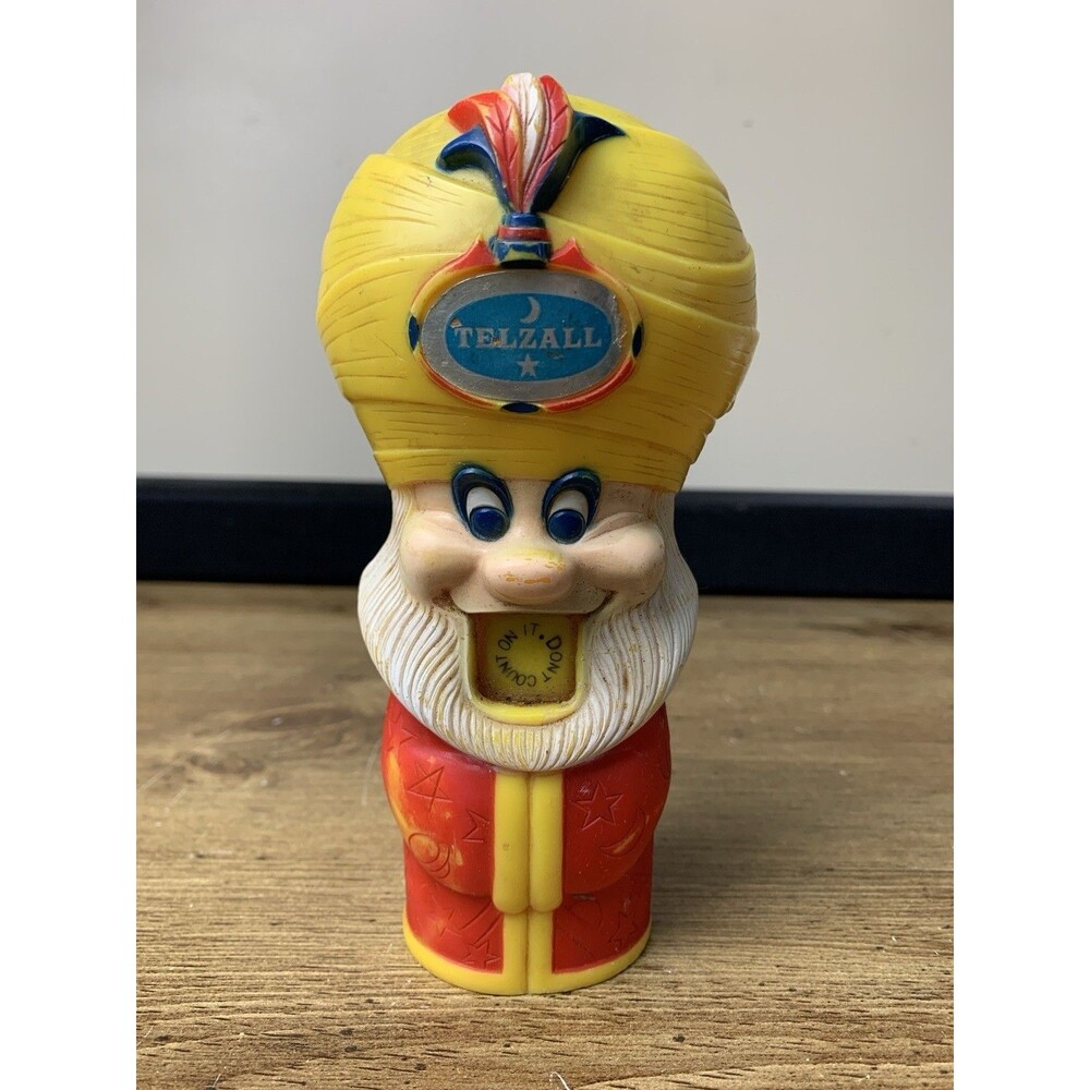 Vintage Telzall Fortune Teller Plastic Toy Danlee Division of Eldon 1968 Japan